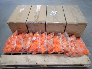 Pallet of FCL 4477170 Horizontal Rebar Safety Caps, (250) Per Box. (WH)