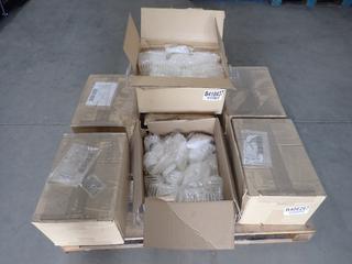 Pallet of Top Mount Angle Sign Holders. (8-T-1)