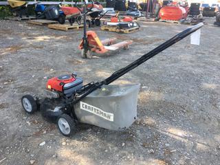 Craftsman 21in Rear Bag Gas Powered Lawnmower w/ Briggs & Stratton Motor. *Requires Repair*