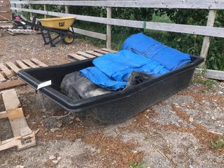 Otter Outdoor Hunting Sled, Approximately 42in x 84in and (3) Tarps.