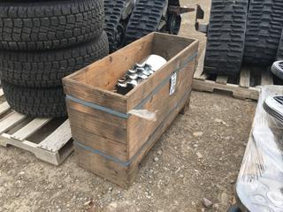 Box of Truck Lug Nut Covers.