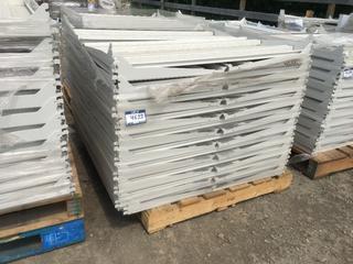 Quantity of Metal Shelves 20in x 42in. *No Uprights*