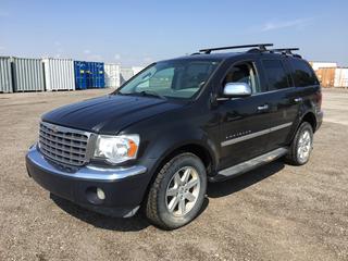 2007 Chrysler Aspen Limited 4WD SUV c/w Hemi 5.7L, Auto, A/C, Sunroof, 3rd Row of Seats, Tow Package, 265/60R18 Tires, Showing 177,378 Kms, VIN 1A8HW58237F526000 *Note: Rebuilt Status*