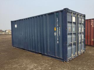 20 Ft. Storage Container c/w Work Bench, Contents Included, # CPIU 8055764