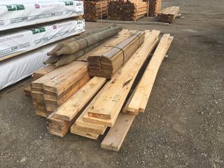 Quantity of 2x6 - 10 Ft. - 14 Ft. Lengths & Quantity of 2x10 - 12 Ft., Pressure Treated 2x8's, 2x6's, 4x4 Posts, Pressure Treated 1x6 Fence Planks, Pressure Treated Fence Posts, Control # 7770