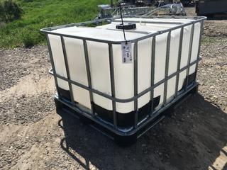 Water Tote 500L w/ Cap & Drain.