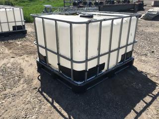 Water Tote 500L w/ Cap & Drain.