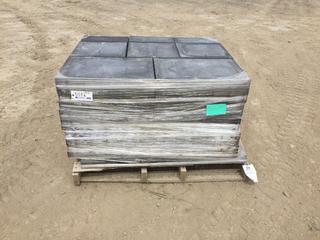 Expocrete Lafitt Grana Slab 3pc Charcoal (Smooth), Approximately 140 Sq Ft.