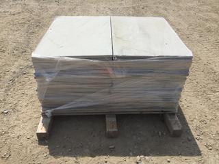 Quantity of Kota Blue Paver (Sawn) 24in x 36in.