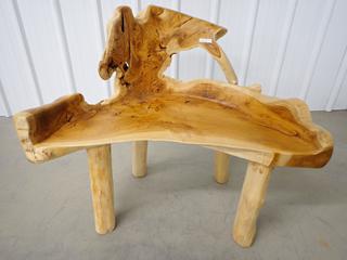 Teak Root Chair, Approximately 33-1/2 x 15 x 30-1/2in. (WH)