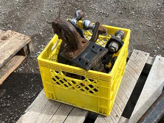 Quantity of Assorted Trailer Hitches and (1) Pintle Hitch.