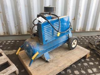 Emglo Portable Compressor, Model# KU w/ Single Phase 1.5Hp 230/115V 7.5/15.0 Amp 60Hz Magnetek Motor.