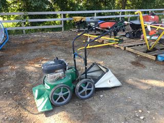 Billy Goat Quantum 50Hp Lawn Vacuum 25in W c/w/ Bag, Model# KD512, Powered by Briggs & Stratton Motor