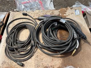 Pallet of Welding Gun Cables  and Contact Cables.