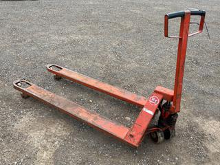 B.T. Pallet Jack w/ 5ft Forks.