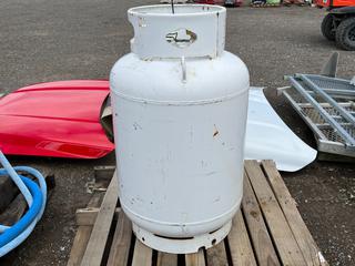 Propane Tank 216L w/ Propane. *Last Inspection Feb 2022*