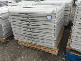 Quantity of Metal Shelves 20in x 42in. *No Uprights*