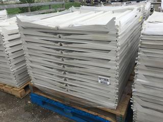 Quantity of Metal Shelves 20in x 42in. *No Uprights*