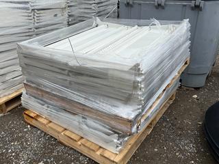 Quantity of Metal Shelves 20 in x 42 in. *No Uprights*