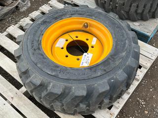 (1) Xtra-Wall Solideal 12 - 16.5 Skid Steer Tire 8 Bolt Pattern.