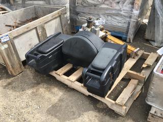 Rig Hydraulic Pump/Actuator and ATV Storage Case.