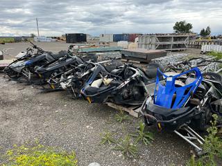 (6) Arctic Cat 570 Snowmobiles. *Parts Only*