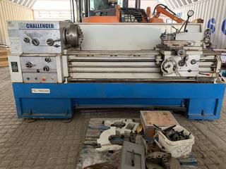 2006 Challenger FEL-1660GNX 16 in x 60 in Gap Bed Lathe, 3-1/4in Spindle Bore c/w Tooling, 220V, 60HZ, 5.1kVA, 3 Phase, SN 0612163. Manuals In Office