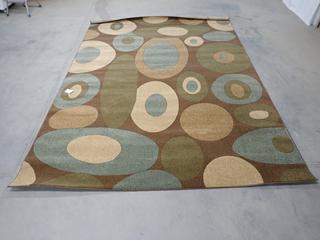 Cosmos Multi/Chocolate OW191 Area Rug 8 ft x 11 ft. (8-U-1)