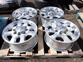 (4) Chevy Rims 8 Bolt Pattern 18 x 8.