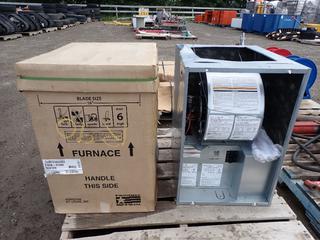 (1) Furnace Single Phase 60Hz 240V 70,000 BTU, Model# E6EB-020H and (1) Furnace Single Phase 60Hz 240V 35,000 BTU, Model# E3EB-010H.