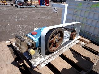 Cat Pumps Pressure Washer Pump, Model 650 with Frame.