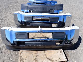 (2) Chev 2500 HD 2012-2018 Chrome Front Bumpers.