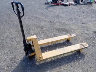 MHS 5500lb Pallet Jack with 7in x 48in Forks.