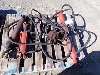 (3) Hydraulic Rams and Hydraulic Pump.