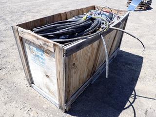 Crate of Electrical Wire w/ Heavy Duty On/Off Switches.