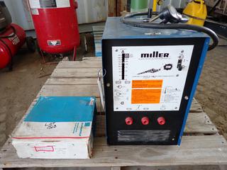 Miller Thunderbolt 225 Constant Current AC ARC Welder c/w Roll of BlueShield Stainless Steel 0.9mm Welding Wire.