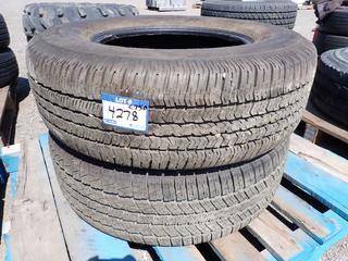 (2) Goodyear Wrangler ST P265/70 R17 113S M+S Tires.