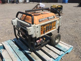 Generac Portable Generator, Gas Powered, 6500 Running Watts, Auto Start and Model# XP6500E.