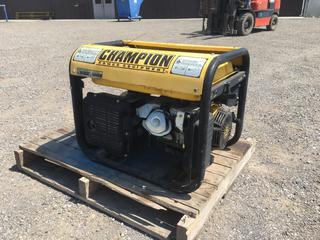 Champion Gas Powered 6500 Watt Portable Generator.