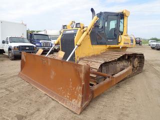 2007 Komatsu D65PX-15E0 Crawler Dozer c/w Komatsu Diesel Engine, 197 HP, Cab, A/C, SBG, 36 In. Tracks, 13 Ft. Blade, Drawbar, Uniden Radio, Showing 8,607 Hrs, SN KMT0D70H01069119 *Note: Ripper To Fit Sold Later As Lot 988*