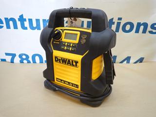 DeWalt DXAEJ14CA Jump Starter/Compressor, 12V, 700A Output, 120V Input, 120 PSI Max.  (G-2)