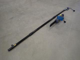 Yardworks Model 054-5752-2, 10 In. Chainsaw/Polesaw, 120V, 6A SN CTU2330392 c/w 8 Ft. 120V Pole  (Y-2-3)