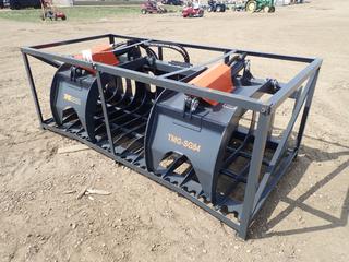 Unused 2023 TMG-SG84 Industrial, 84 In. Skid Steer Skeleton Bucket, SN BL2023020030