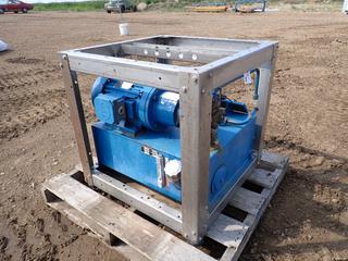 Hydraulic Power Unit, Model MTB5TBZ10512Y5 c/w 5 HP Motor, Max. 80 PSI, SN JF731576/7768  