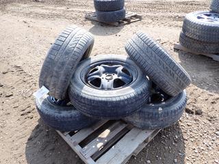 (3) Michelin Latitude 225/65R17 Tires And (2) Continental Conti Winter Contact 205/55R16 Tires