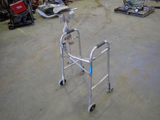 Walker w/ Crutch Attachment