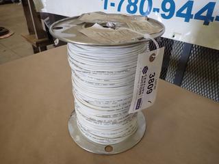 Spool Of Electrical Wire RW90, 600V, 14AWG, Copper, 300M, (-40)C, STRD Wire *Note: Length Unknown*  (J-2-2)