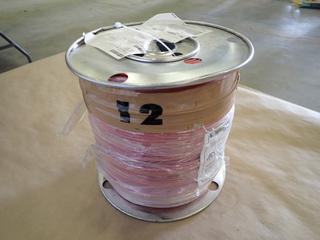 Spool Of Electrical Wire, RW90, 600V, 12AWG *Note: Length Unknown*  (J-2-2)