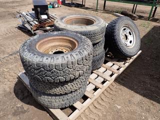 (9) Assorted Sized Tires