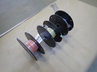 (3) Spools Of Electrical Wire, 20 AWG NW, * Note: Lengths Unknown*  (J-2-2)